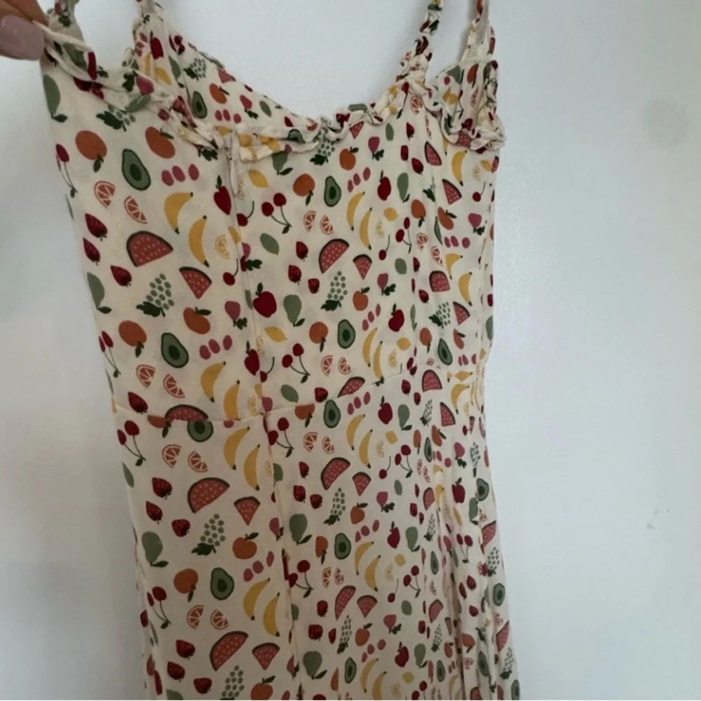 Colorful Fruit Print Dress - Picture 7 of 9